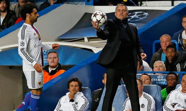 صلاح ومورينيو 